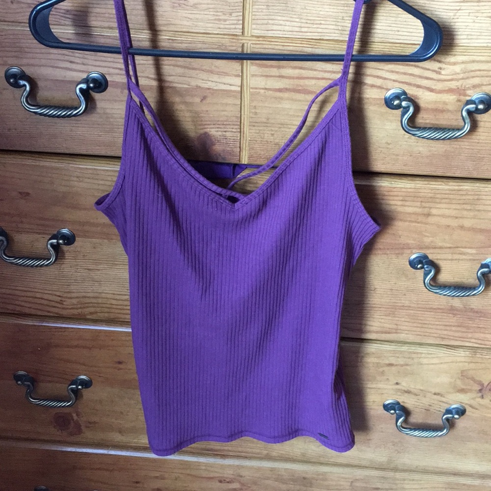 Purple crossed tank top!💟